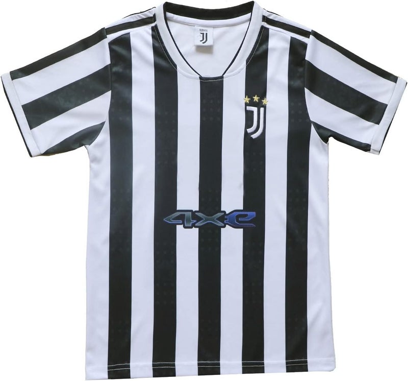 LeenBD 2021/2022 New Juve #7 Ronaldo Kids Soccer Jersey & Shorts Youth Sizes - Image 4